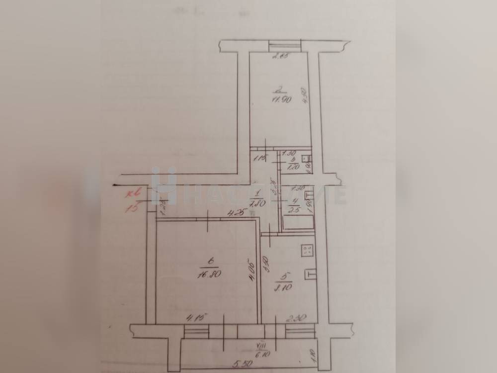 2-комнатная квартира, 48.3 м2 2/3 этаж, Артём, ул. Артема - фото 20